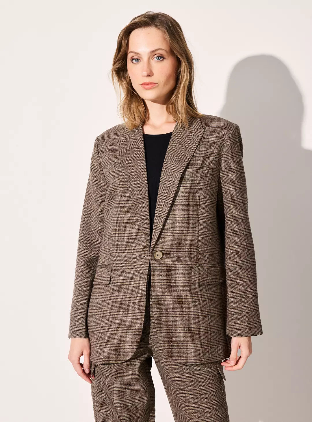 Blazer Blazer Fantasía con Lurex